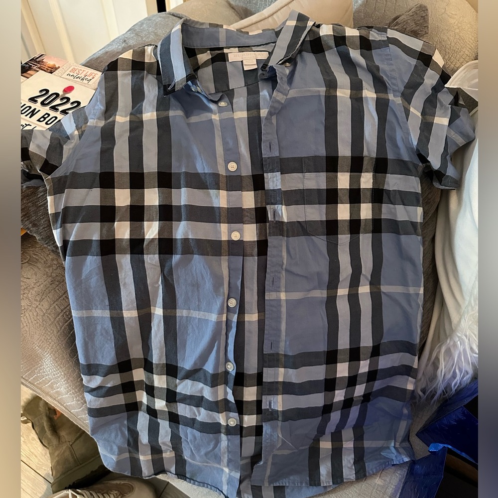 Burberry boys button up